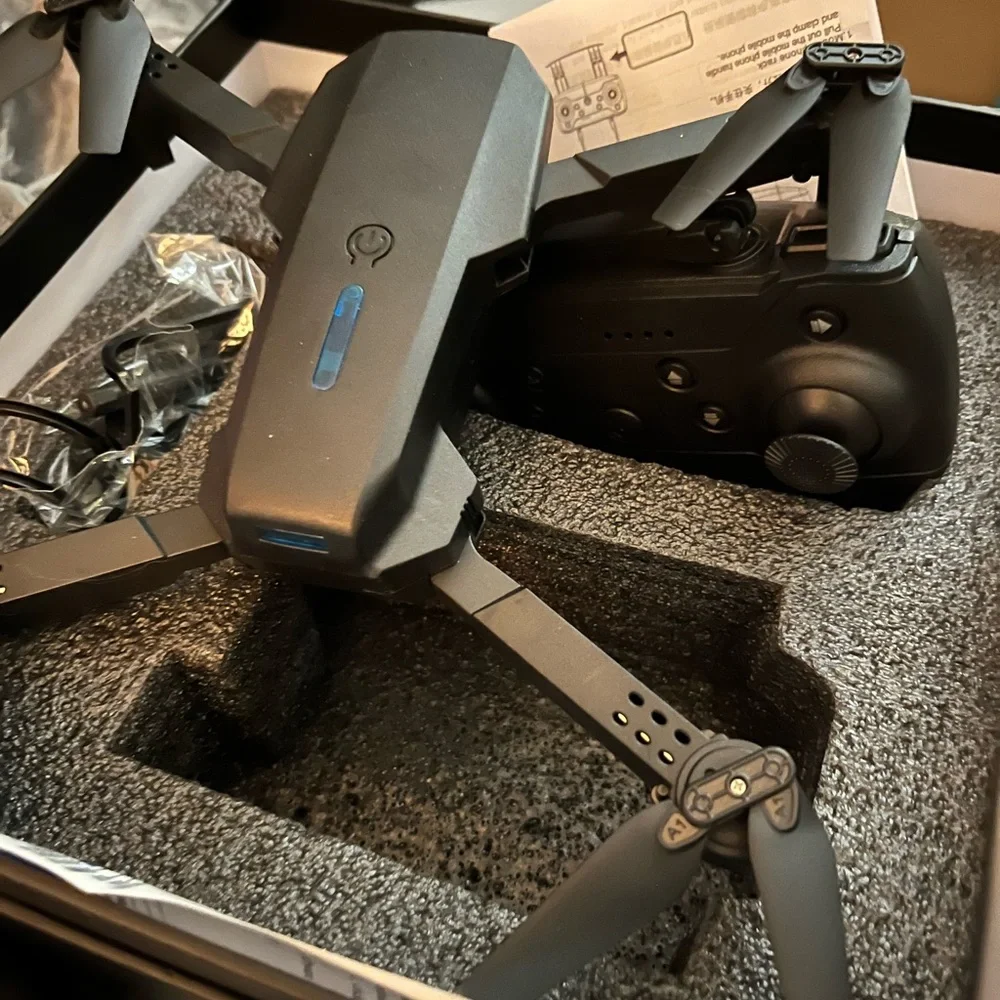 Black VR Drone with Controller